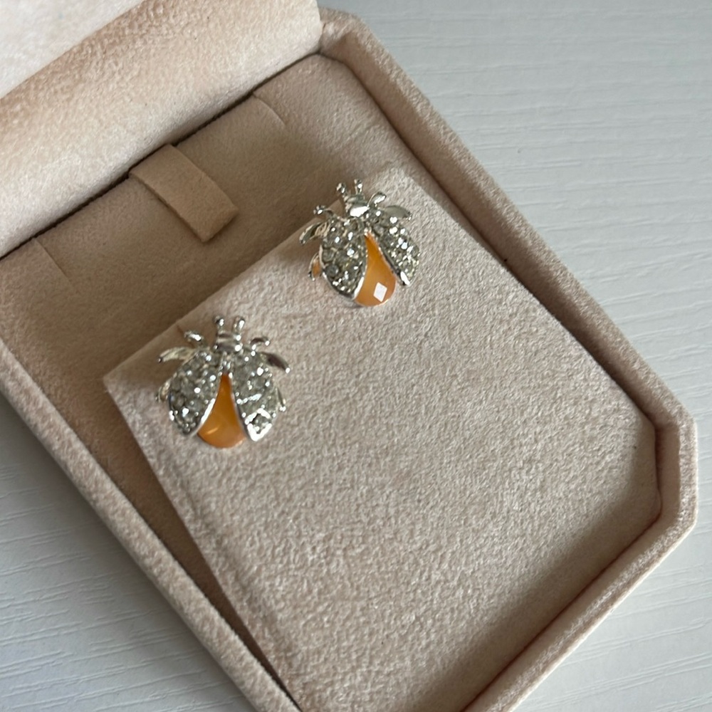 Ladybug earrings
